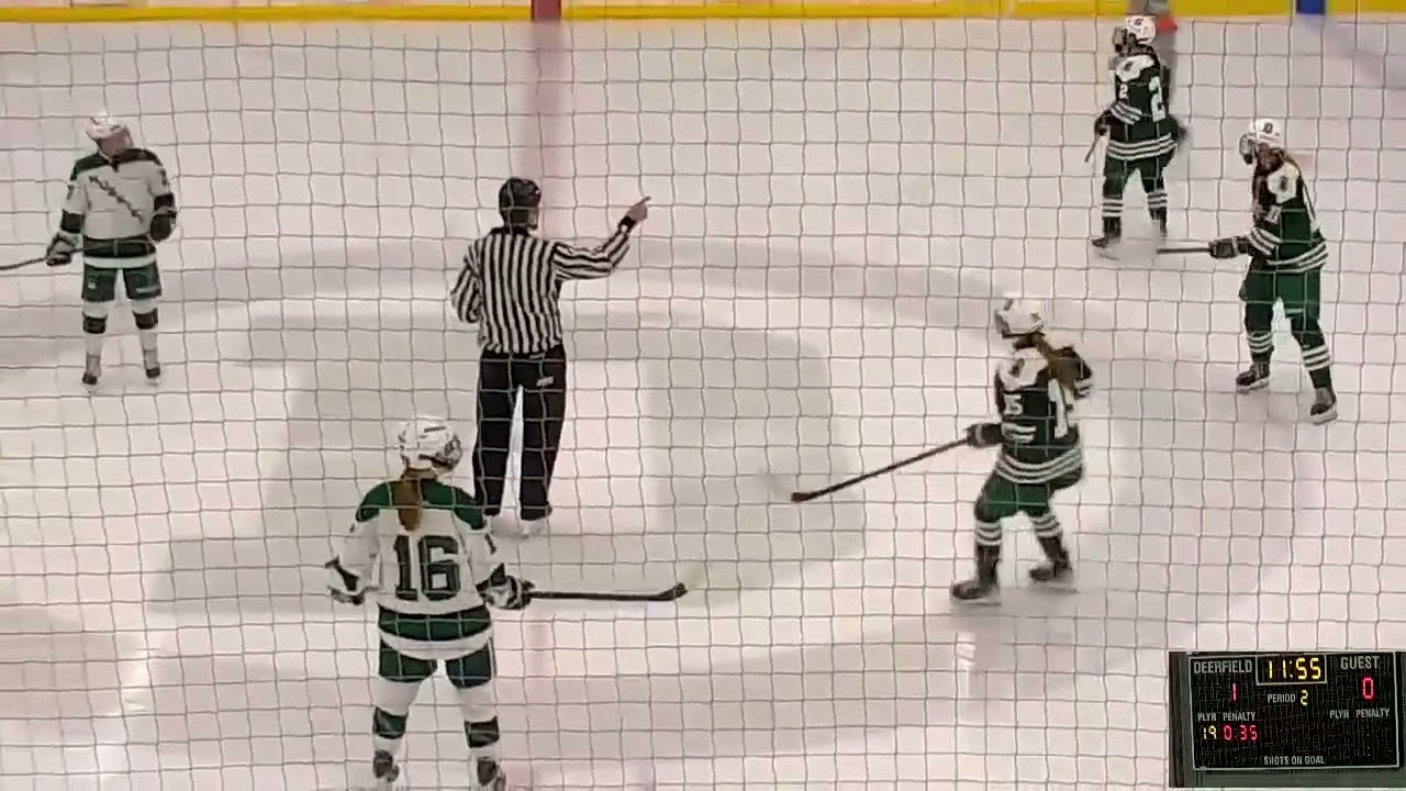 Deerfield 2nd period vs. New Hampton, 2-1 Win, 94S% (1/23/2026)