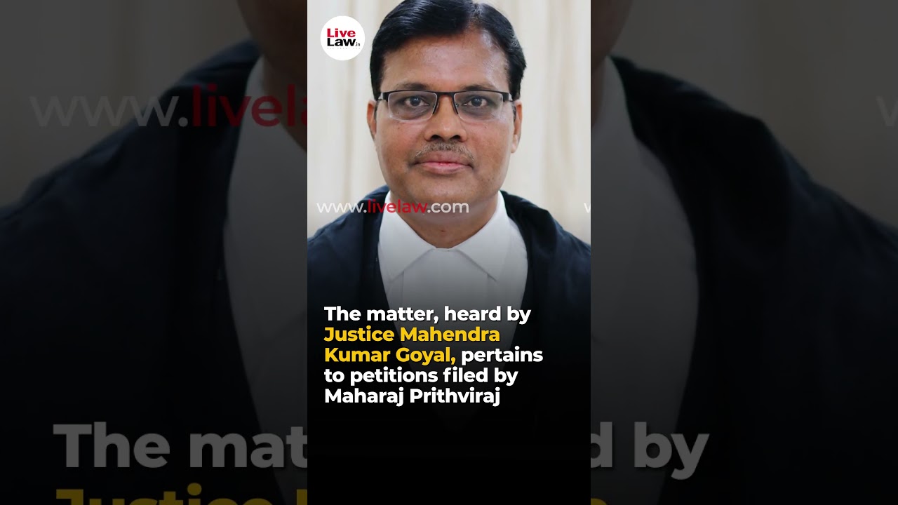 Rajasthan HC Orders Heirs Of Jaipur Royal Family To Remove &lsquo;Maharaj&rsquo; and &lsquo;Princess&rsquo; Prefixes