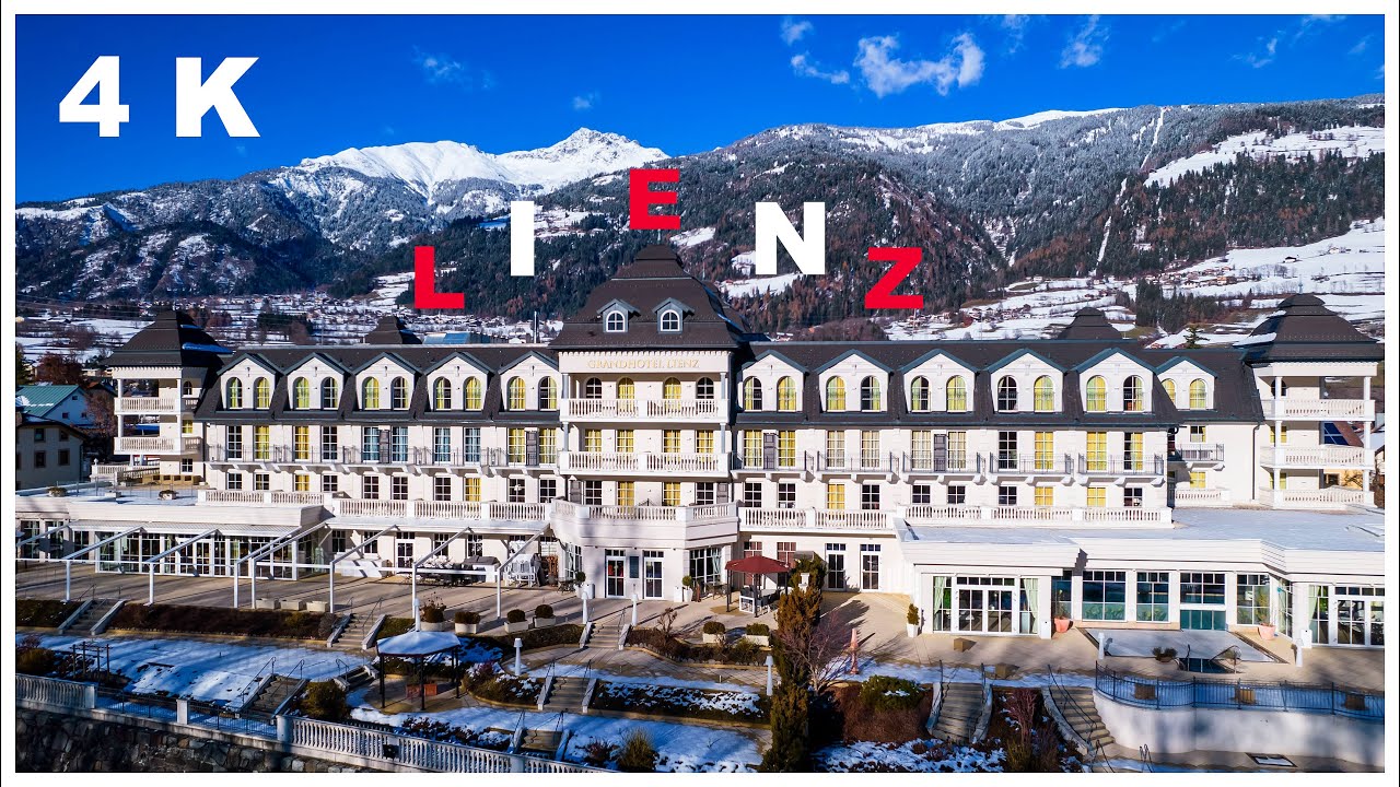 Lienz - 4 K Beautiful City in Winter - Austria East Tyrol