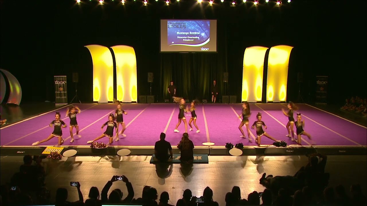 Dimension Cheerleading - Mustangs Extrême - Primaire-L2