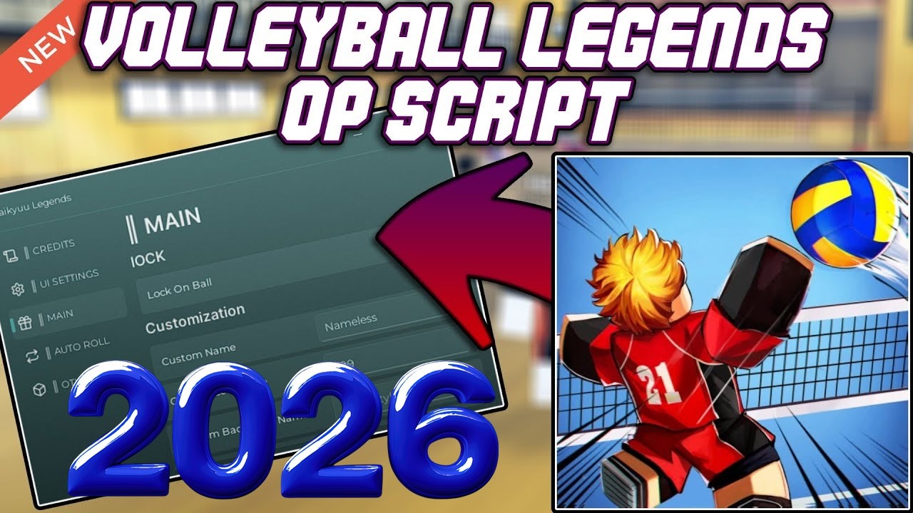 BEST Volleyball Legends Script 2026 🏐🔥 NO KEY Auto Spike Auto Block OP GUI Free! 💀🚀
