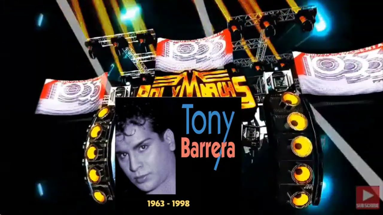 ESPECIAL A LA MEMORIA DE UN GRAN HOMBRE DEL HIGHENERGY CON UN SET DE 1985 EN TORNAMESAS TONY BARRERA
