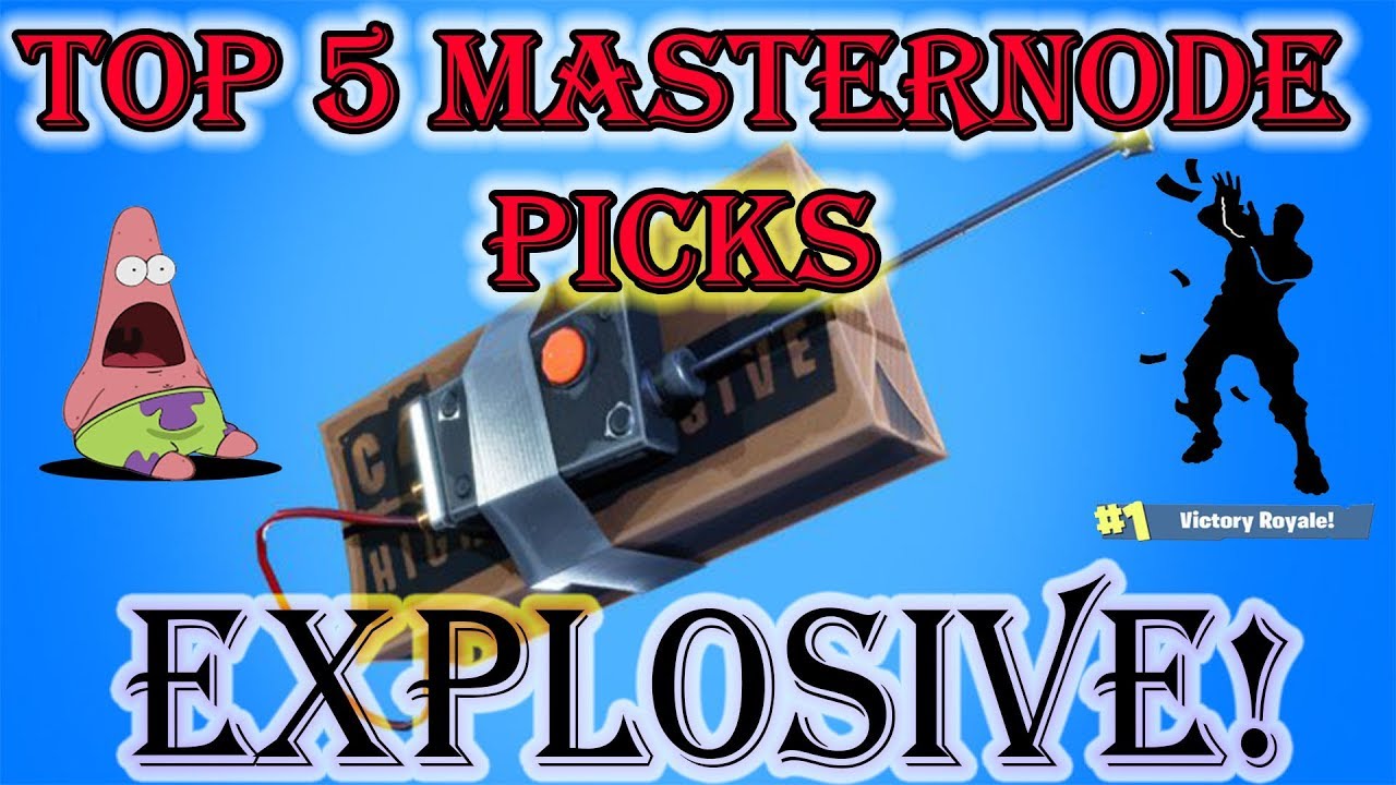 TOP 5 MASTERNODE COINS FOR EXPLOSIVE ROI