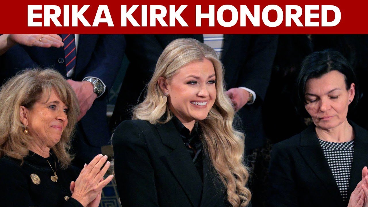 Erika Kirk honored during State of the Union