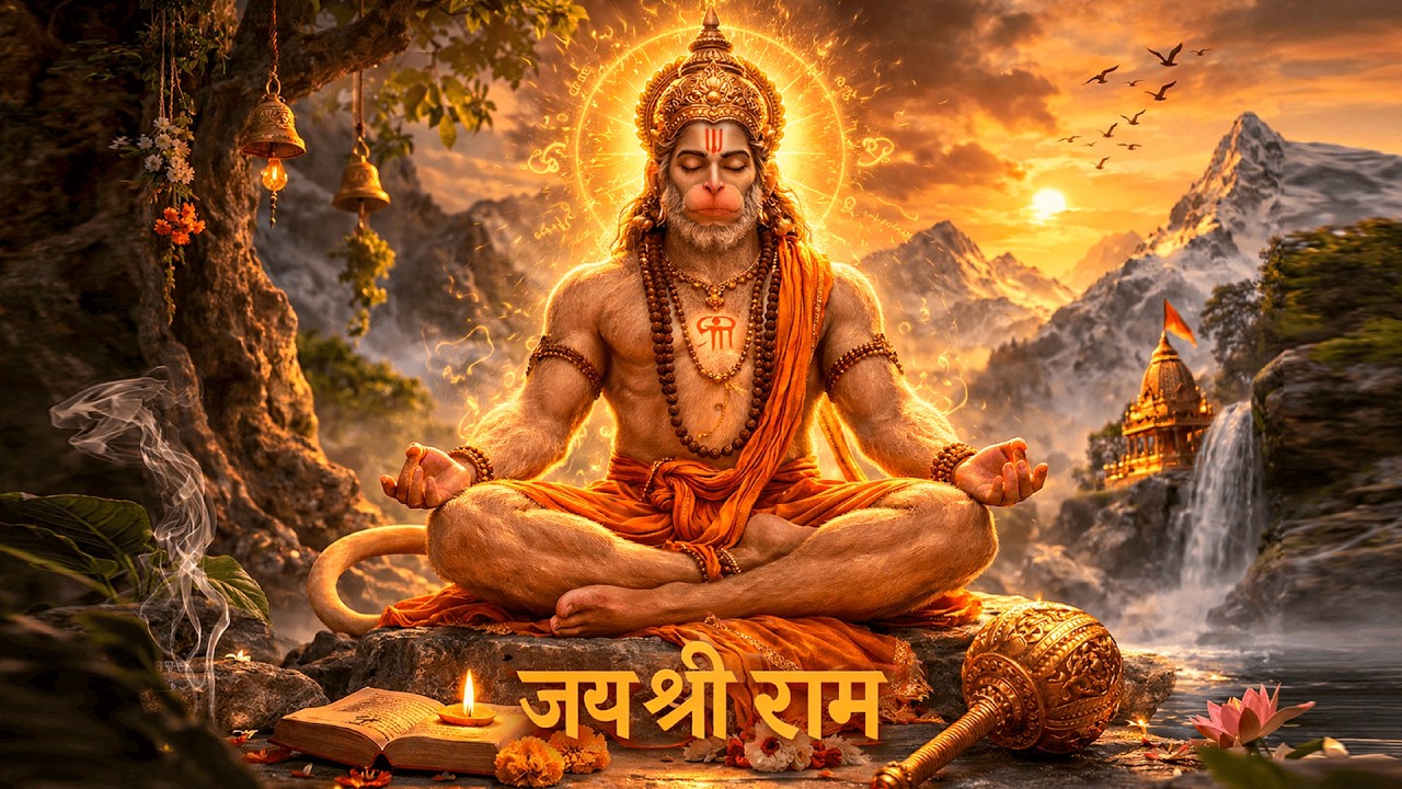 हनुमान जी का सबसे शक्तिशाली मंत्र | Listen Once & Feel the Power | Powerful Hanuman Mantra