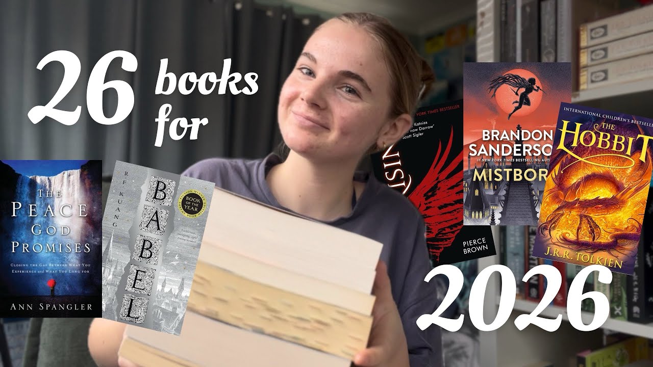 26 Book for 2026 | My New Years To Be Read List 💫