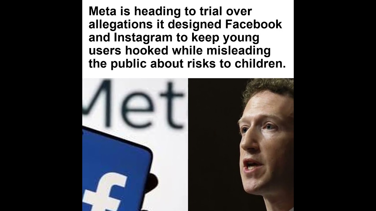 Meta is heading to trial over allegations it designed Facebook and Instagram to keep young users