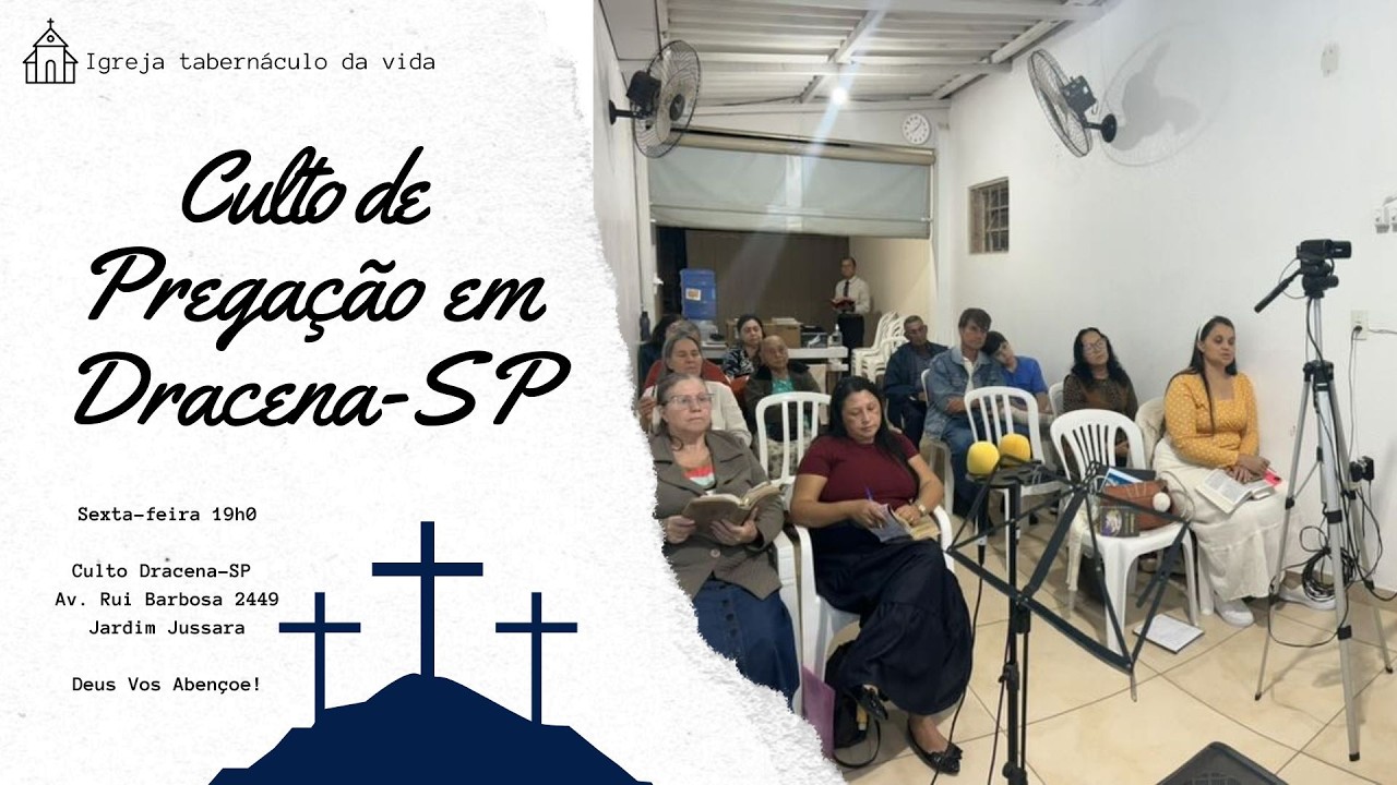 Terça - Feira 10/02/2026 culto de pregaçao irmao Mauro 