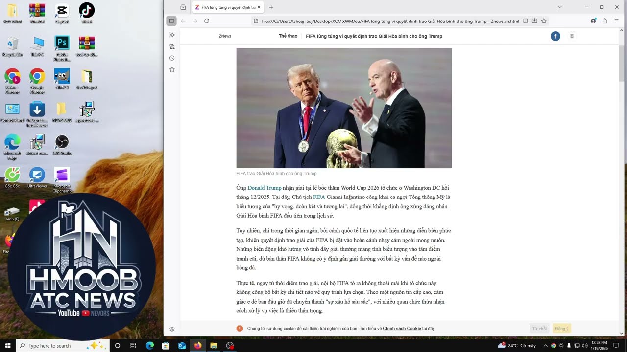 19/1/2026 - PUTIN UA LAS VOOS SAIB TRUMP TUA NATO ZAUM NO LAWM, EU NTSHAI TUAG TUB ROG KHIAV TAG, UK