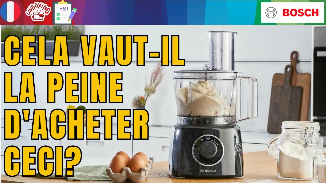 ROBOT CULINAIRE | BOSCH ELECTROM&Eacute;NAGER  BOSCH MultiTalent 3 MCM 800 W 3201B FRANCE FRAN&Ccedil;AIS LIDL