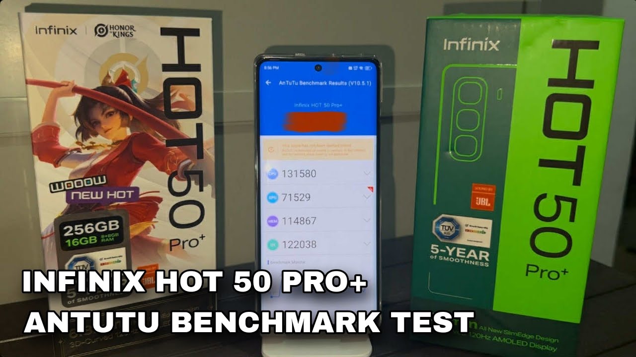 Infinix Hot 50 Pro+ | AnTutu Benchmark Test V10
