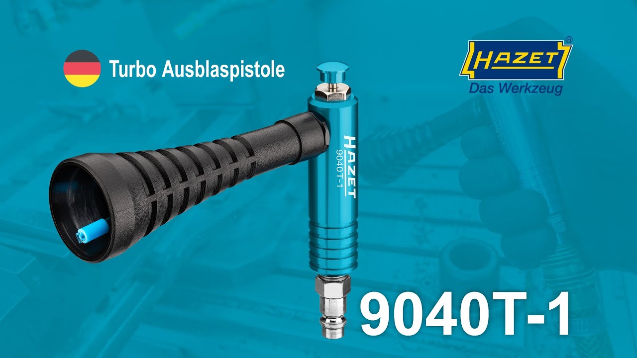 HAZET Turbo Ausblaspistole 9040T-1