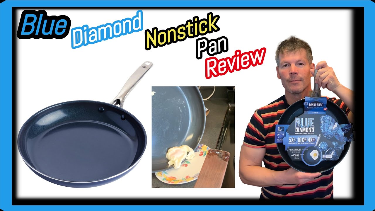 Blue Diamond Nonstick Frying Pan Review With Egg Test