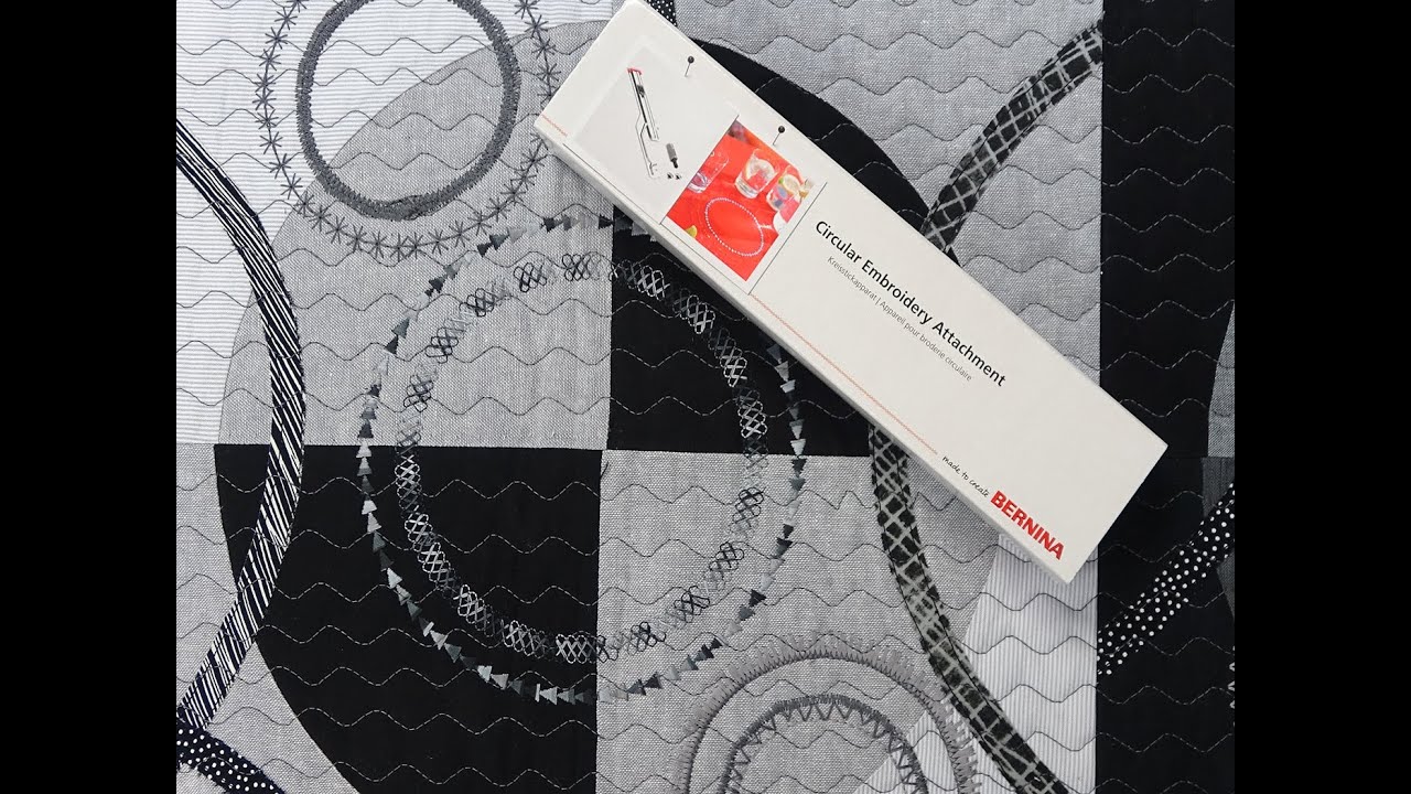 Gina's Pro Tips - FEETure #83 Circular Embroidery Attachment