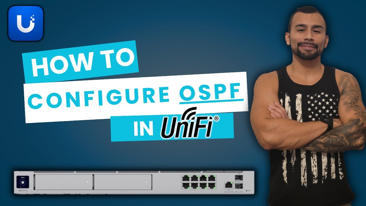 How to Configure OSPF on a UniFi Router (UDM Pro Tutorial + CLI Verification)