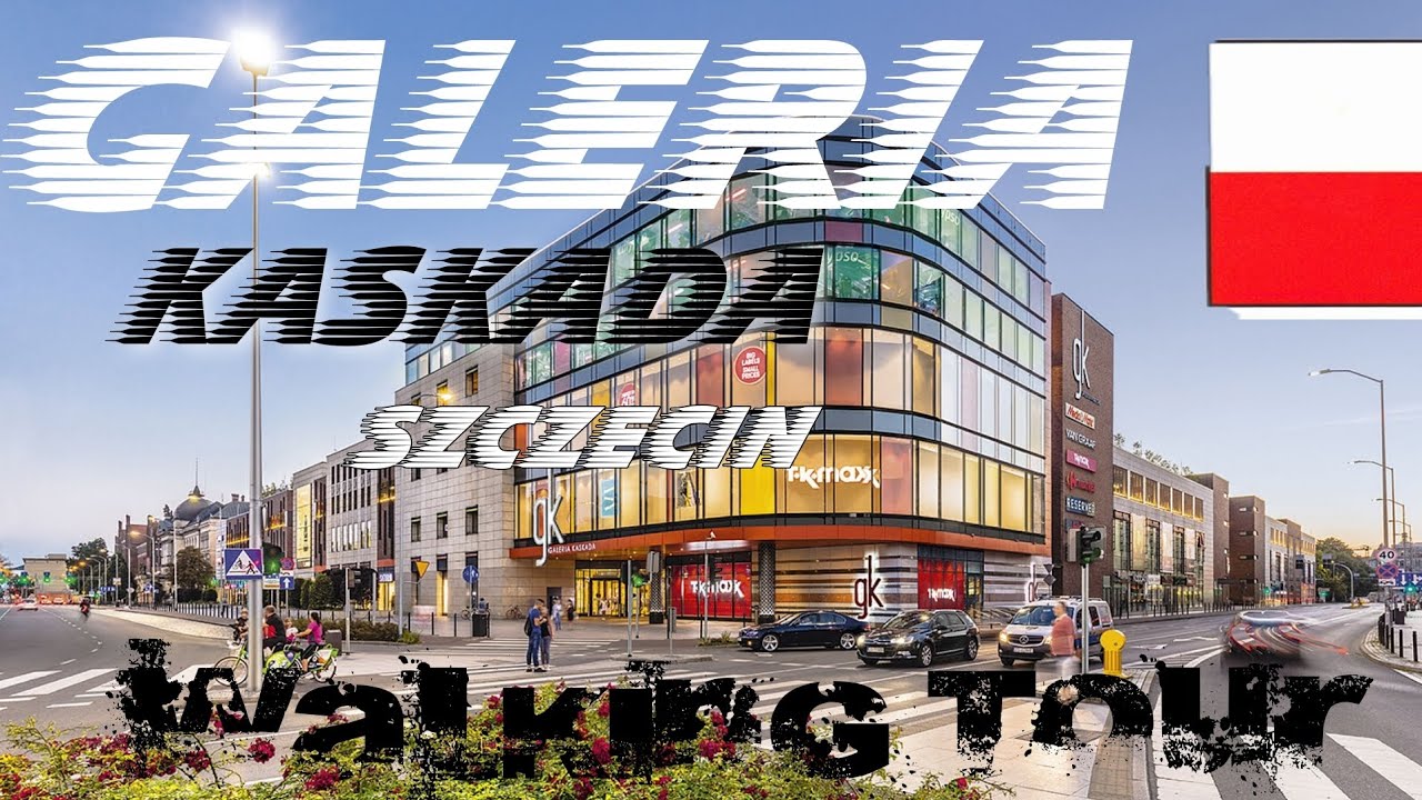 Walking Tour / Inside Galeria KASKADA in Szczecin,  Poland 🇵🇱 #travel #poland #walkingtour #szczecin