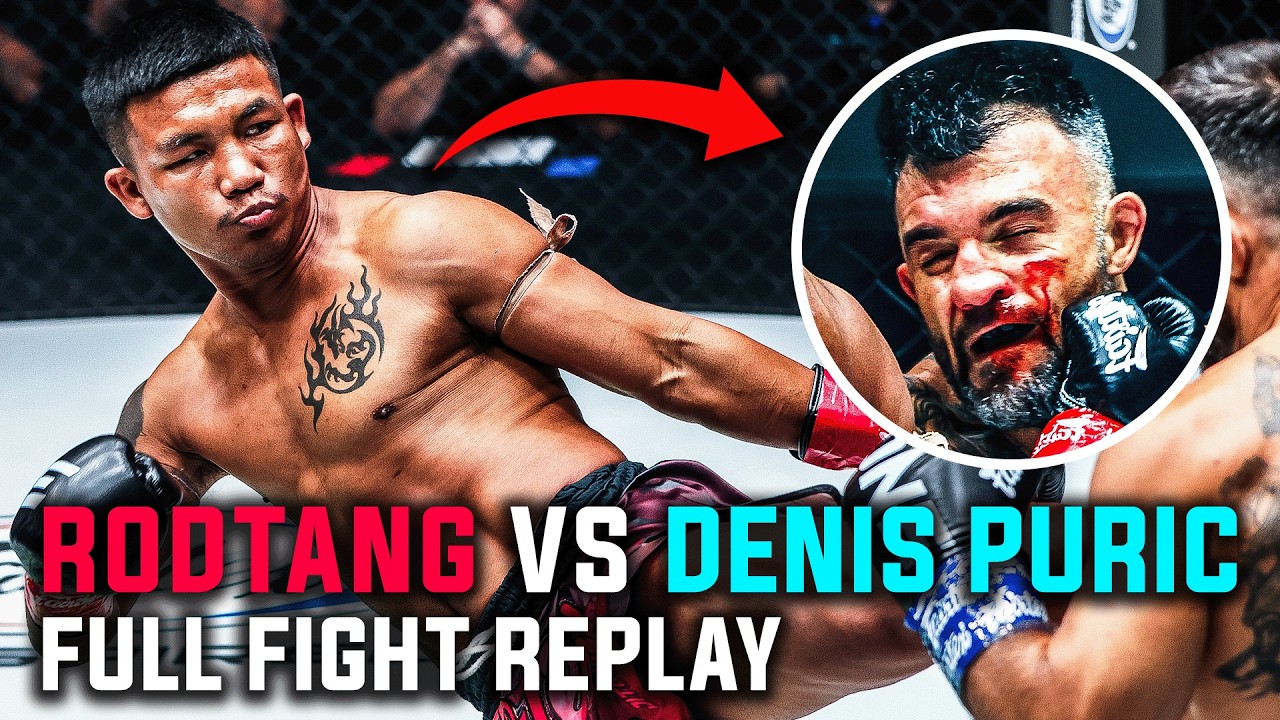 “The Iron Man” Went to TOWN ⚔️🔥 Rodtang vs. Denis Puric | Kickboxing Full Fight