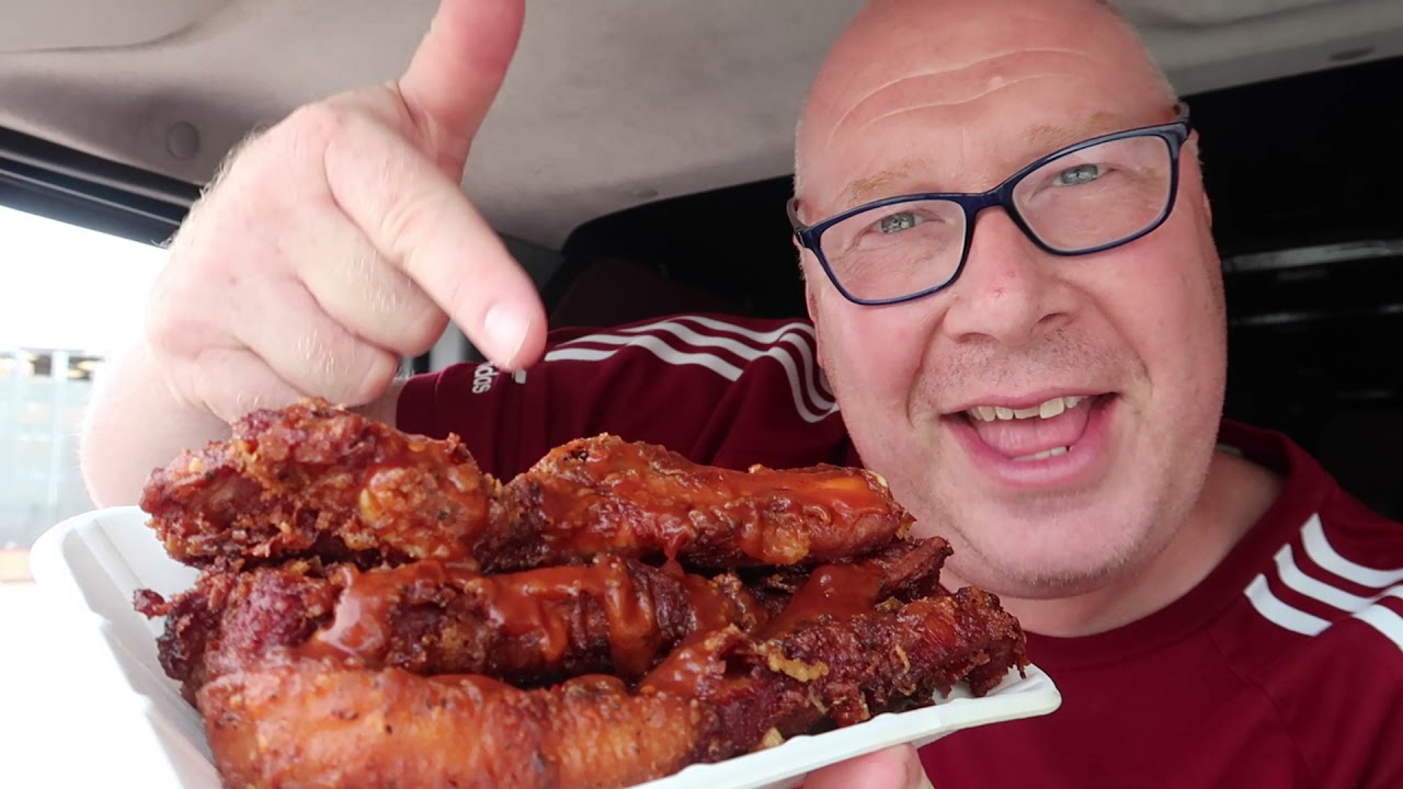 Хрустящие жареные ребрышки в панировке от Batter Days Chippy Loughborough