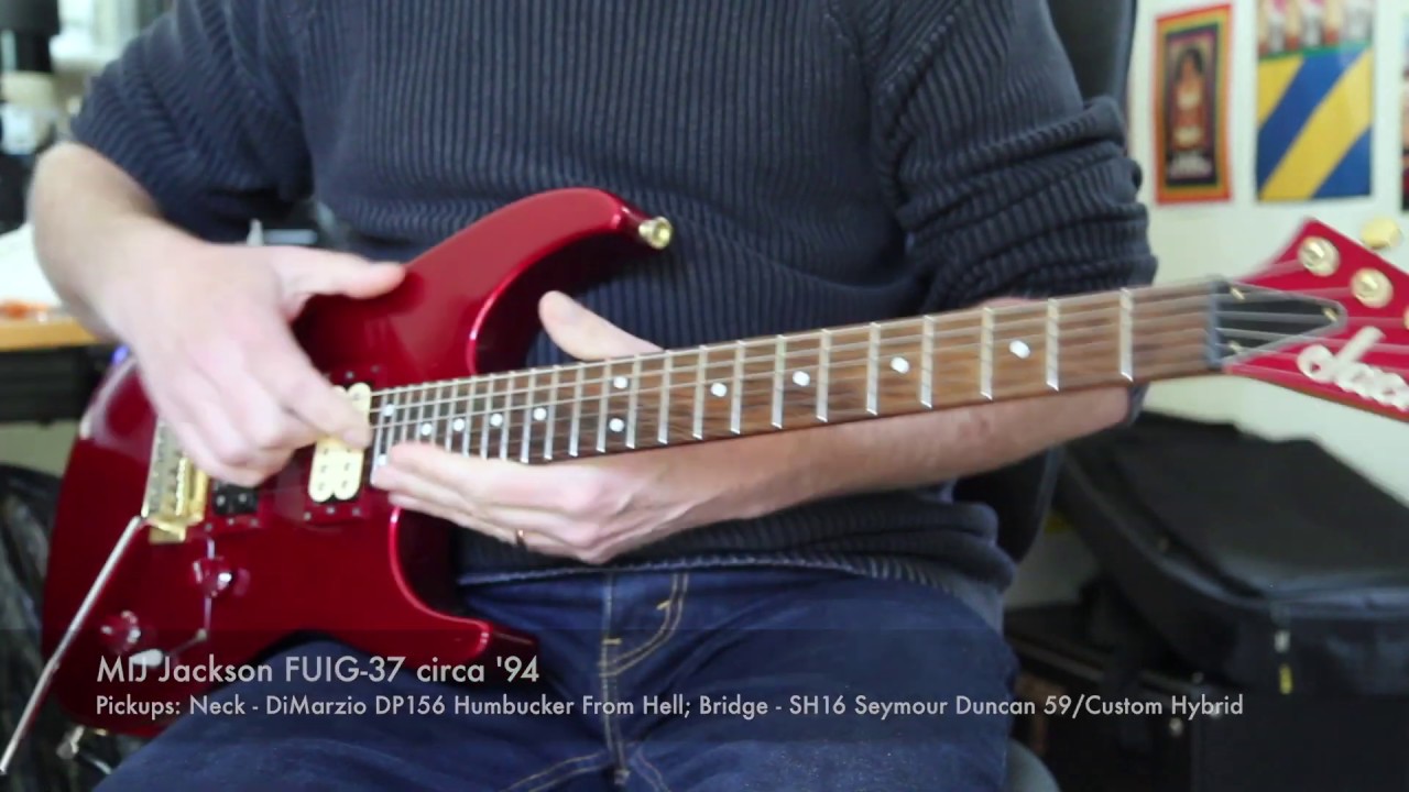Jackson Dinky FUIG 37 MIJ circa '94 - Axe-FX III HIPOWER preset