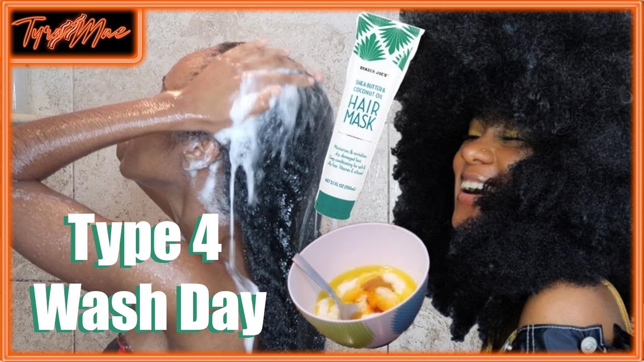 WASH DAY ROUTINE FOR NATURAL HAIR