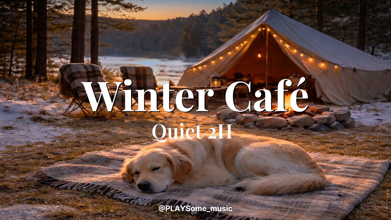 Winter Café, Quite, Lo-fi (2 Hours) | 겨울 저녁, 하루를 정리하는 따뜻한 로파이 BGM
