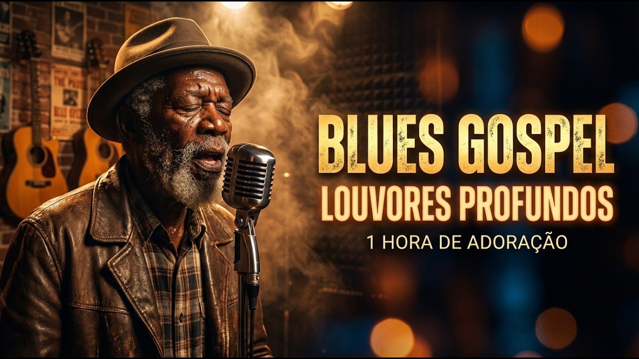 1 HORA DE BLUES GOSPEL | Louvores Profundos que Tocam a Alma