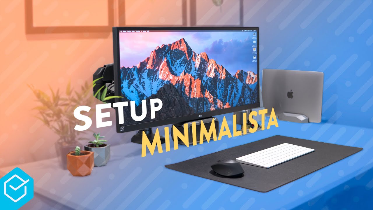 Meu SETUP MINIMALISTA com MACBOOK e IMPRESSÃO 3D!