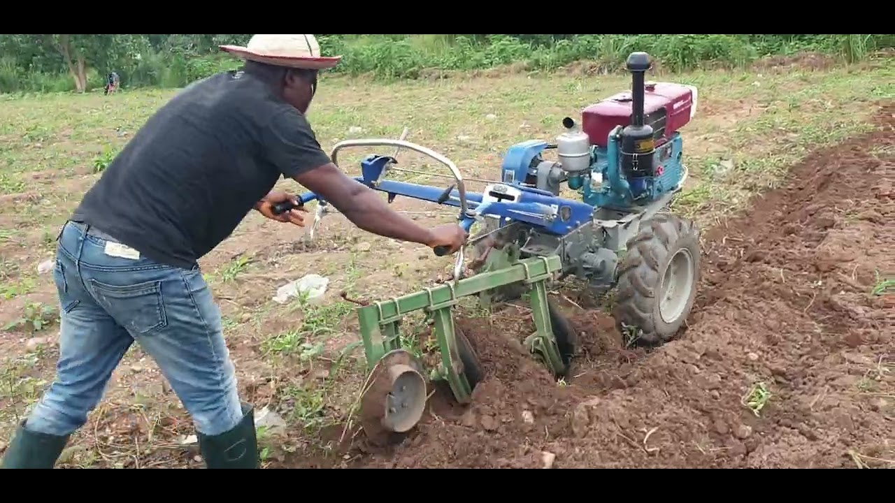 WALKING TRACTOR @PLOUGHING @OPERATIONS @HAND TRACTOR TRAINING @SIMPLEMACHINE @CHINESE TILLERS