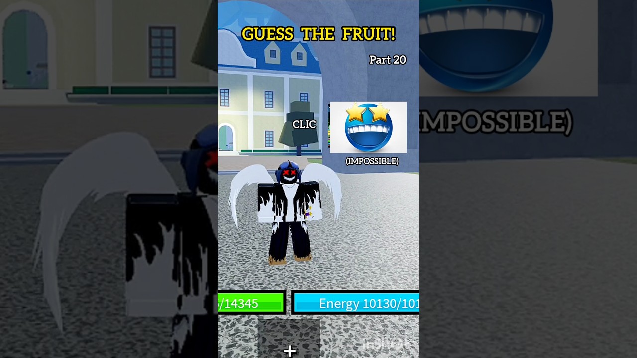 Can you guess the fruit? part 20 #bloxfruits #roblox #shorts #foryou #yeti
