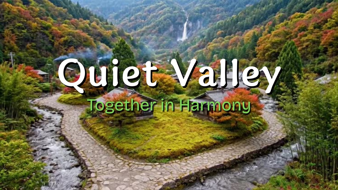 Quiet Valley – Together in Harmony | Building Community, Connecting with Others🪷 Relaxing Zen Studio