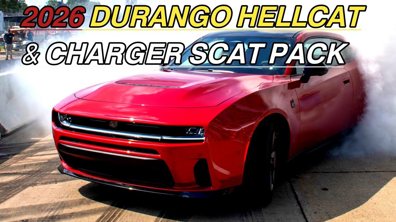 2026 Dodge Durango SRT Hellcat Jailbreak & Charger Scat Pack &ndash; 710HP Performance on Track