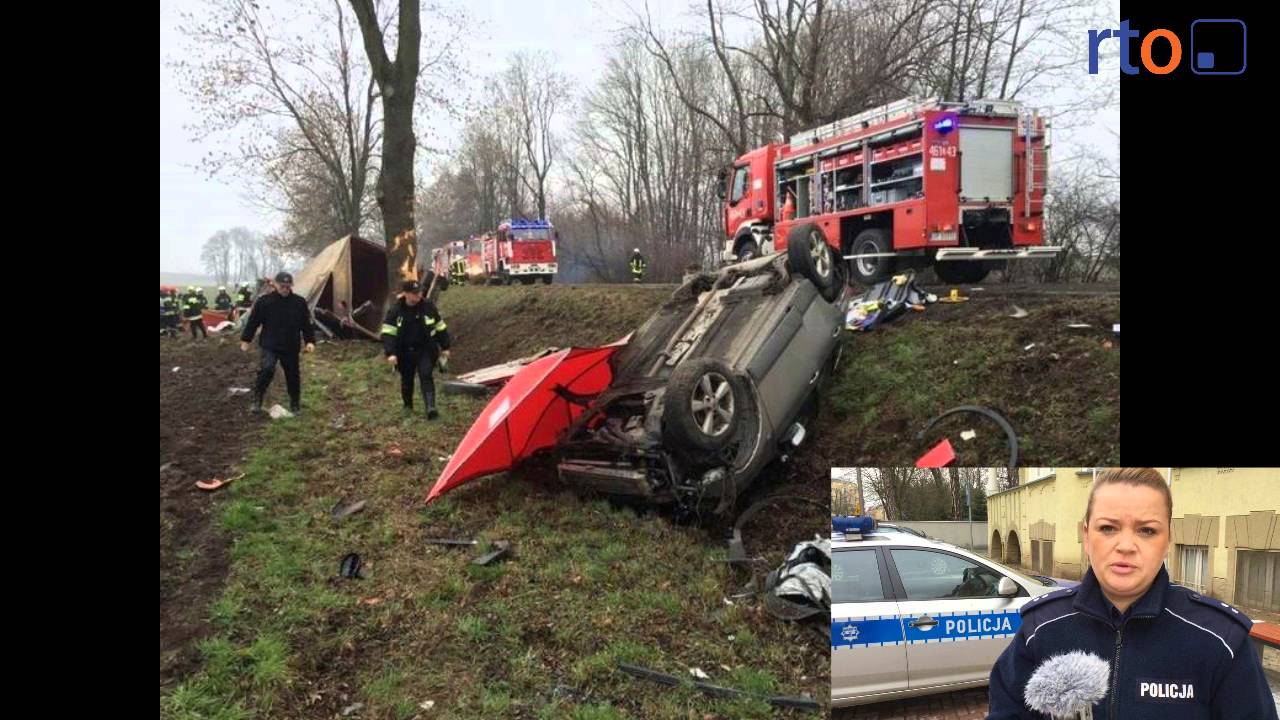 Wypadek na trasie Opole Nysa 2 osoby nie żyją.