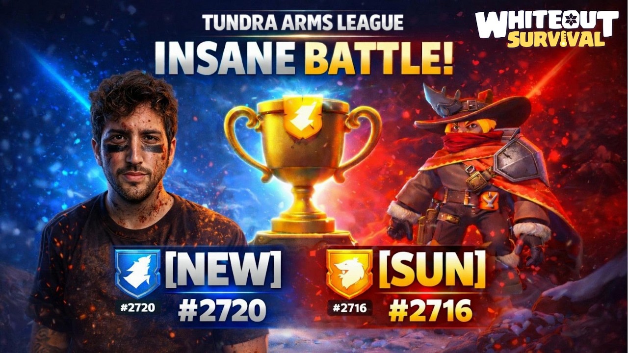 Zor Kazandık&hellip; Tundra Cephane Ligi - 2720 vs 2716  - Whiteout Survival