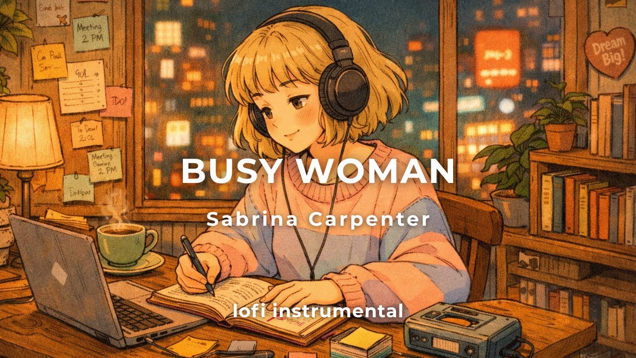 Busy Woman - Sabrina Carpenter [lofi instrumental by CloudMelody]