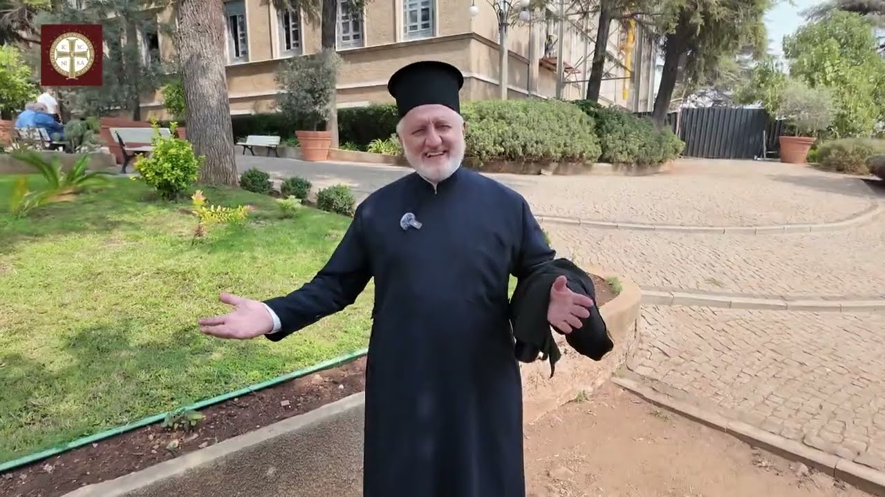 Archbishop Elpidophoros Visits Halki’s Monastery of the Holy Trinity, September 2024
