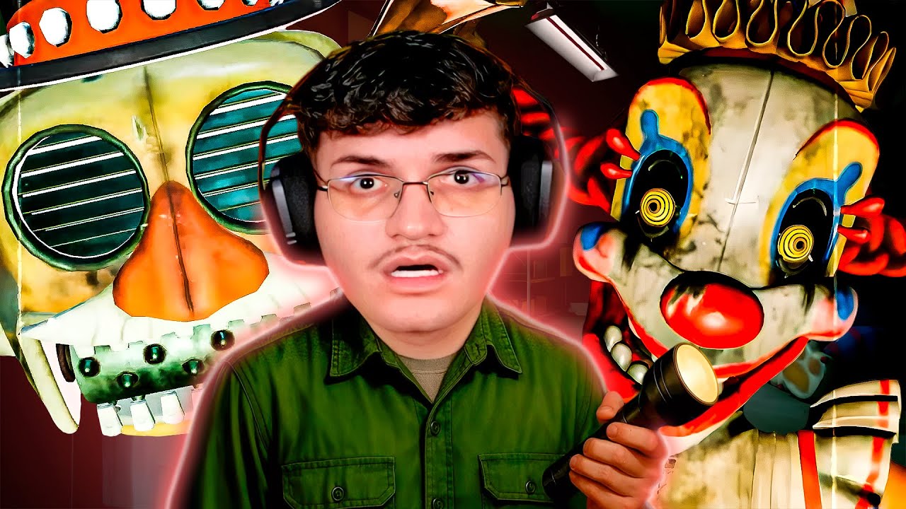 CAIOX ENFRENTOU OS NOVOS ANIMATRONICS! | FNAF: Secret of the Mimic #1