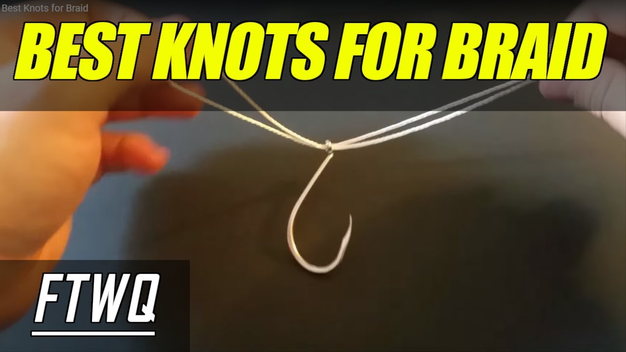 Fishing Knots: Best Knots for Braided Line - Uni Knot and Palomar Knot - How to Tie Braided line!