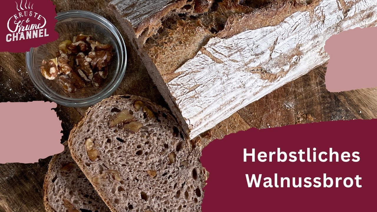 So lecker wird dieses Walnussbrot: Herbstlich und simpel