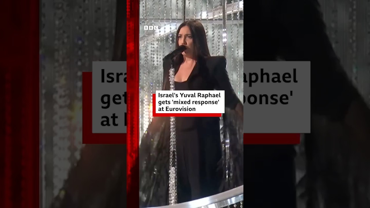 Israel's Eurovision performance got 'mixed reviews' in Basel. #BBCNews