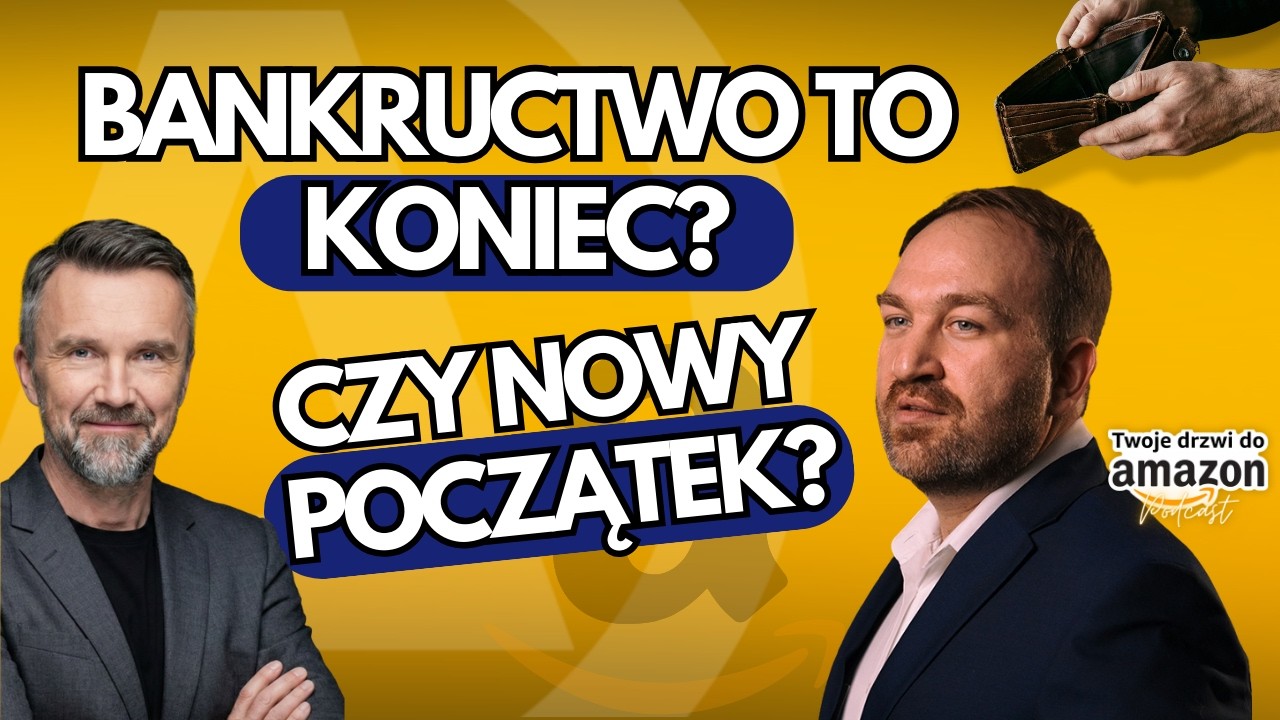 Bankructwo w wieku 23 lat to nie koniec. Michał o potędze Amazona i twardych danych w biznesie