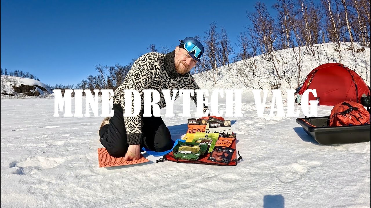 Mine drytech valg #drytech #turmat #turtips #besluttsomhet #motivasjon #naturmotivasjon #tankesett
