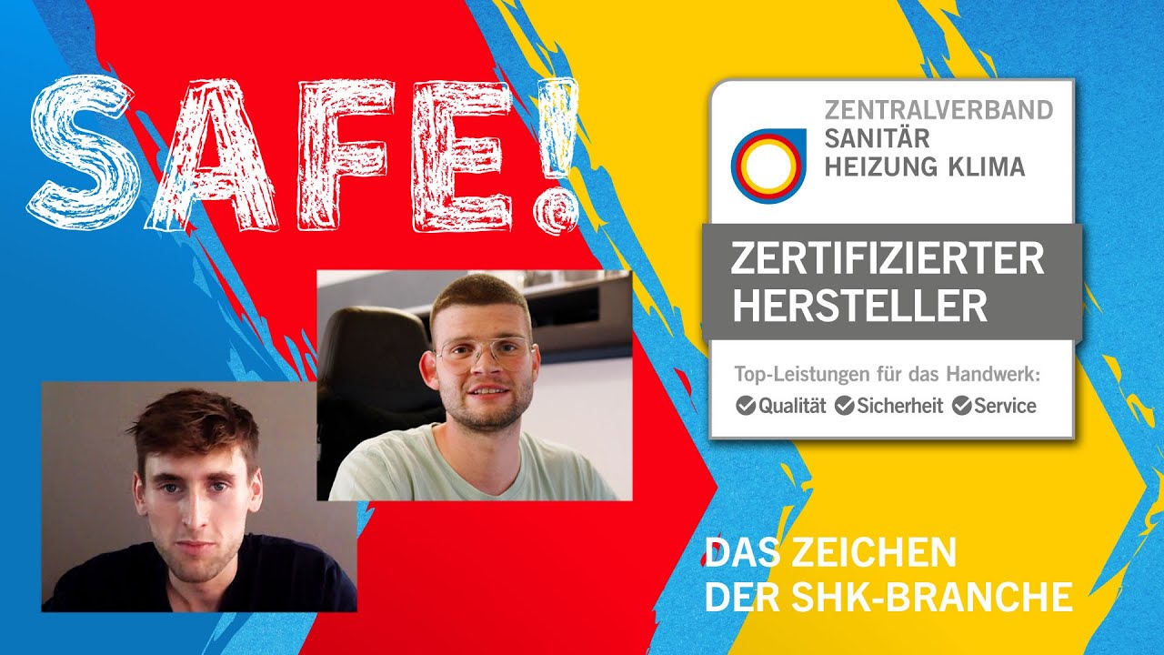 SAFE! im SHK-Alltag: Zwei Jungunternehmer berichten