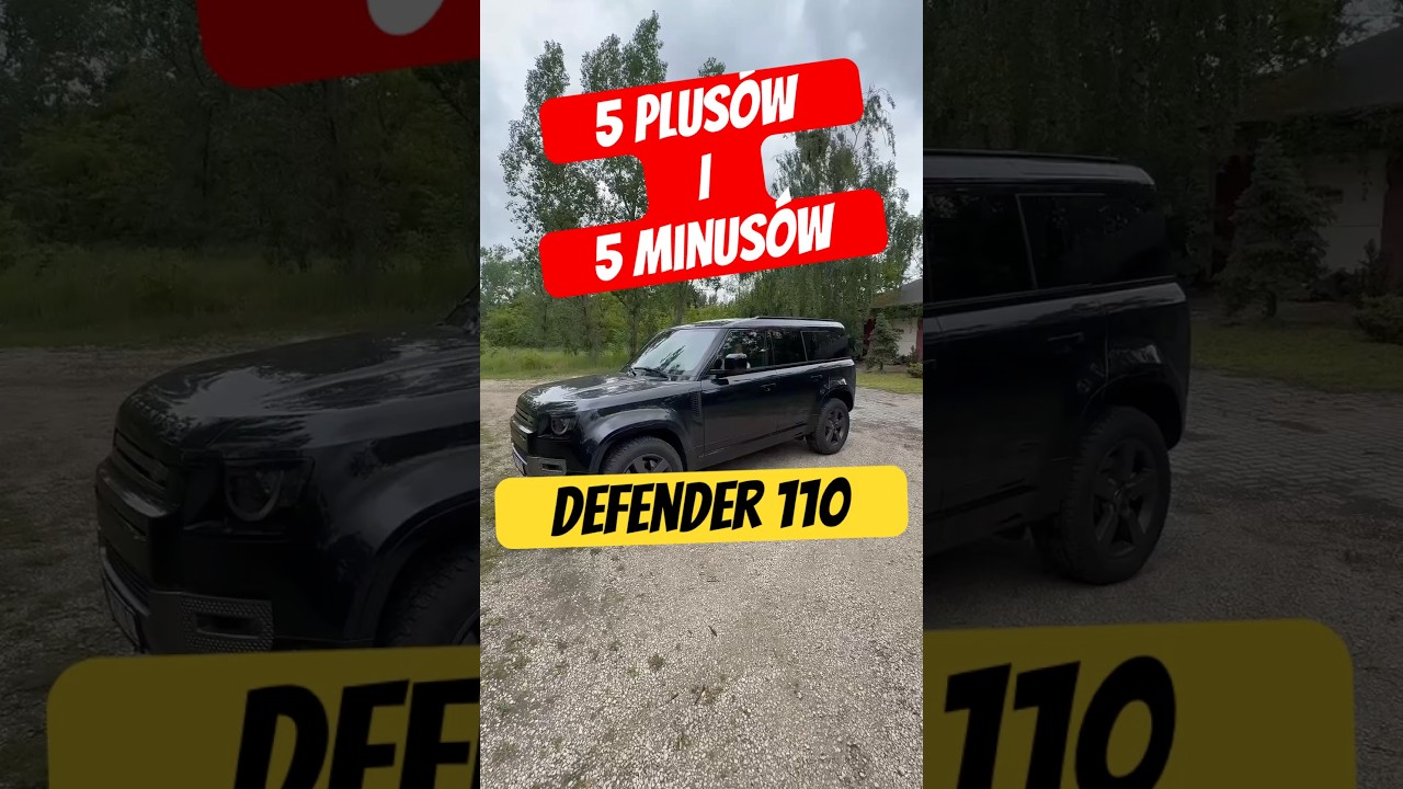 5 plus&oacute;w i 5 minus&oacute;w - DEFENDER 110 #defender110 #defender #offroad