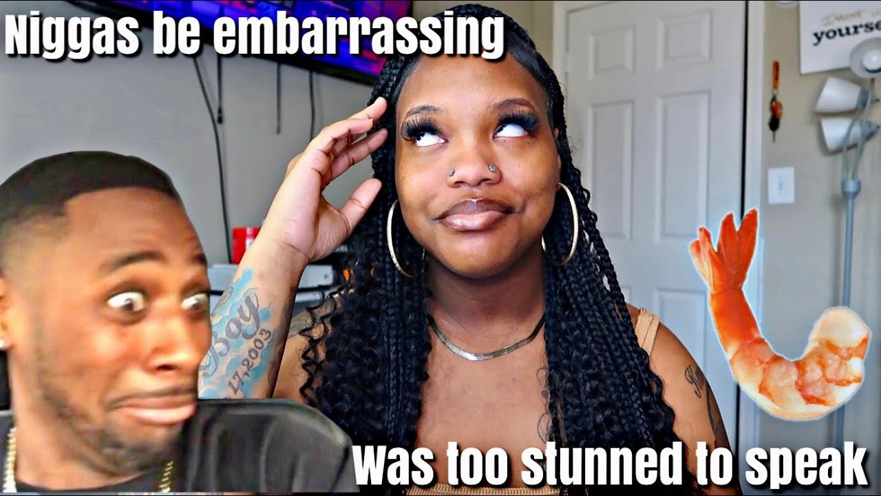 STORYTIME: 🥷🏾’s are embarrassing! He has a shrimp 🍤🫢.