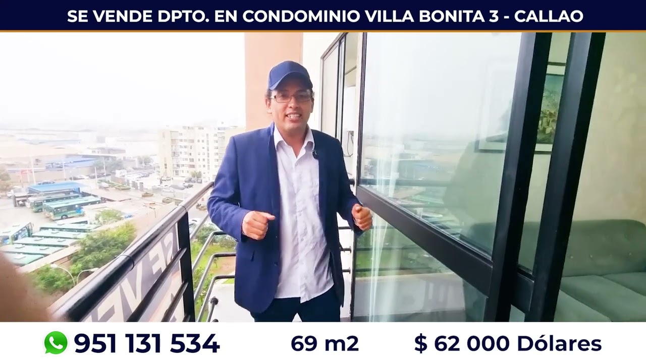 REMATO DEPARTAMENTO CONDOMINIO VILLA BONITA - CALLAO