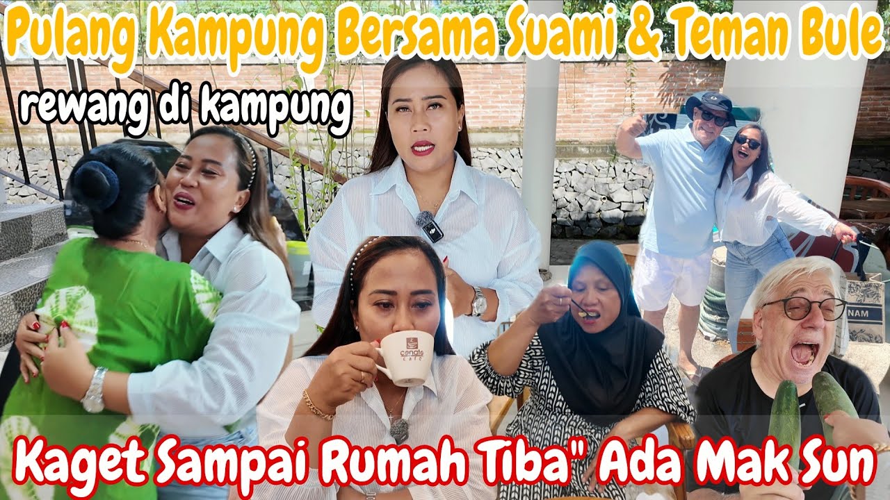 PULANG KAMPUNG BARENG SUAMI‼️REWANG KEPONAKAN SUNAT || KAGET😱 SAMPAI DI RUMAH ADA MAK SUN 