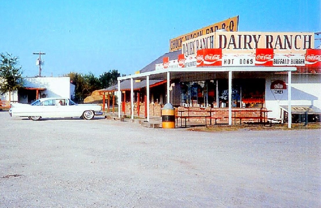 DAIRY RANCH - Betty Wheatley - Afton, OK - Route 66 - August 26, 1993
