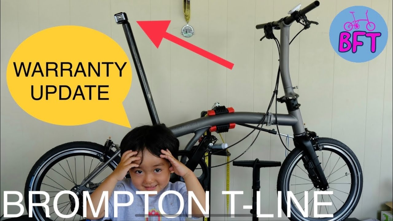 T-LINE SADDLE WARRANTY UPDATE! SADDLE COMPARISON +MORE Brompton Folding Bike