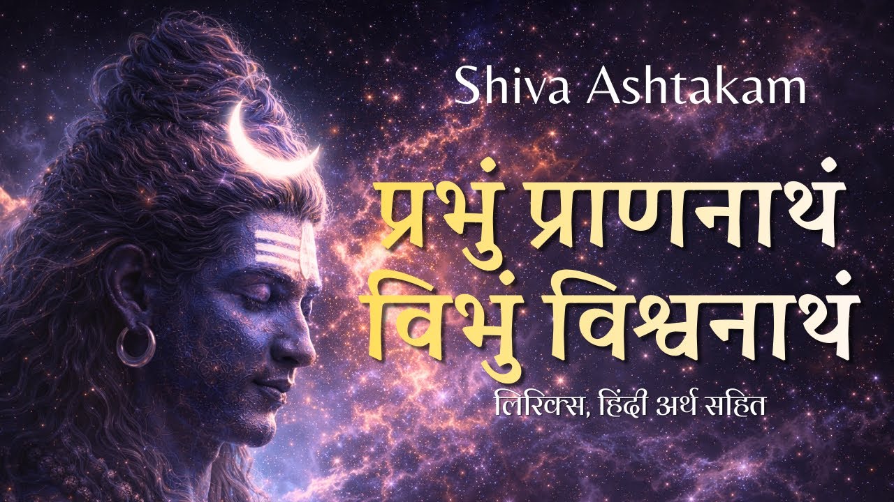 Shiva Ashtakam | प्रभुं प्राणनाथं विभुं विश्वनाथं | Powerful Shiva Stotra