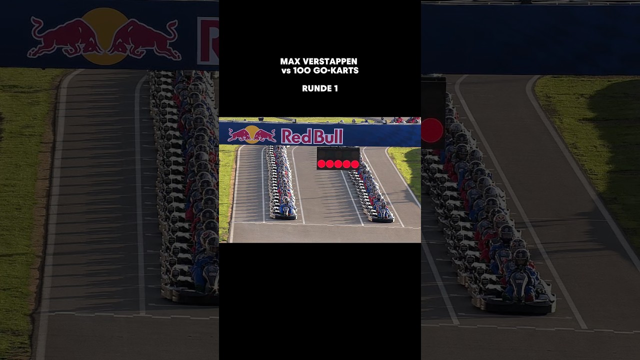 Max Verstappen vs 100 Go-Karts: Start 🚥